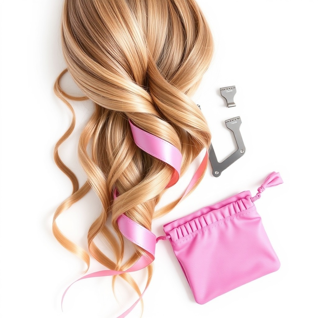 Heatless Curling Ribbon Kit — "The Wave"