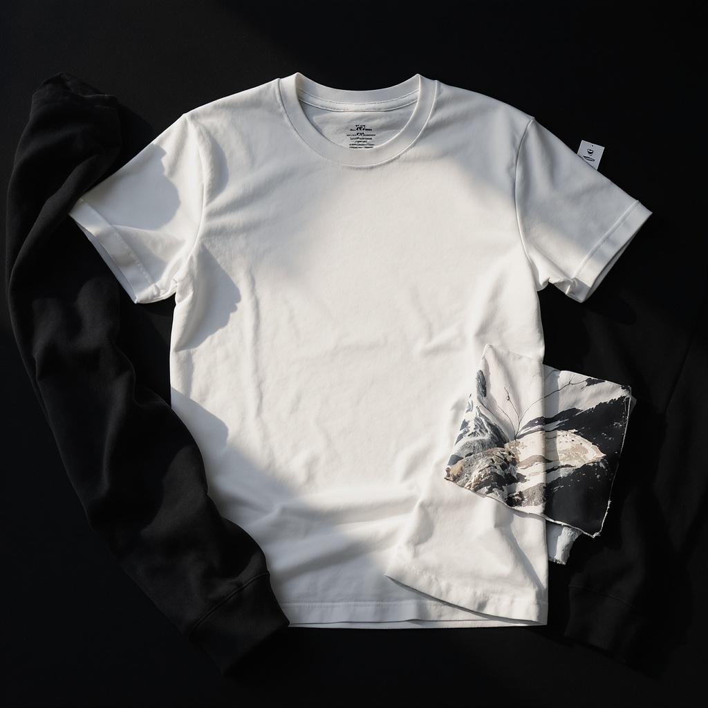 Premium Graphic Tee — Midnight