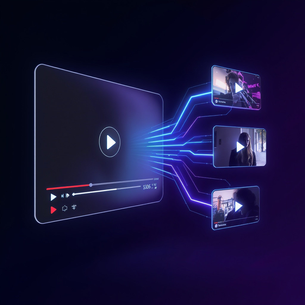 SnipStream — AI turns long-form video into viral clips for TikTok, Reels, and Shorts