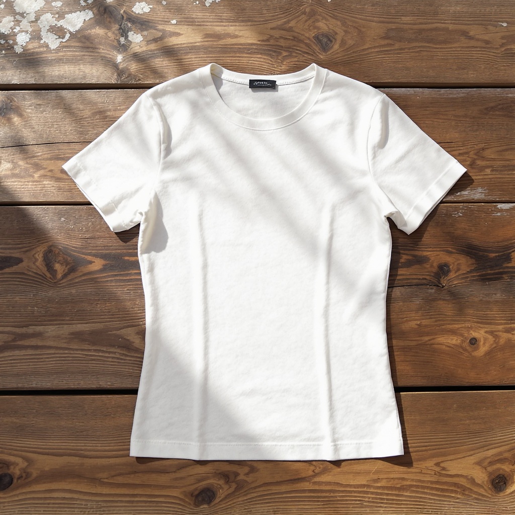 Fitted Linen Resort Pullover