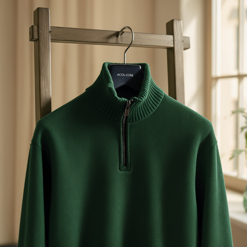 Quarter-Zip Cashmere Pullover