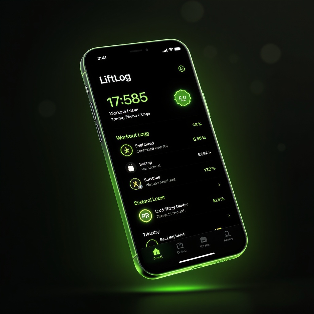 LiftLog app — track your strength training