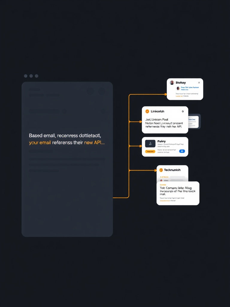 AI writing personalized email