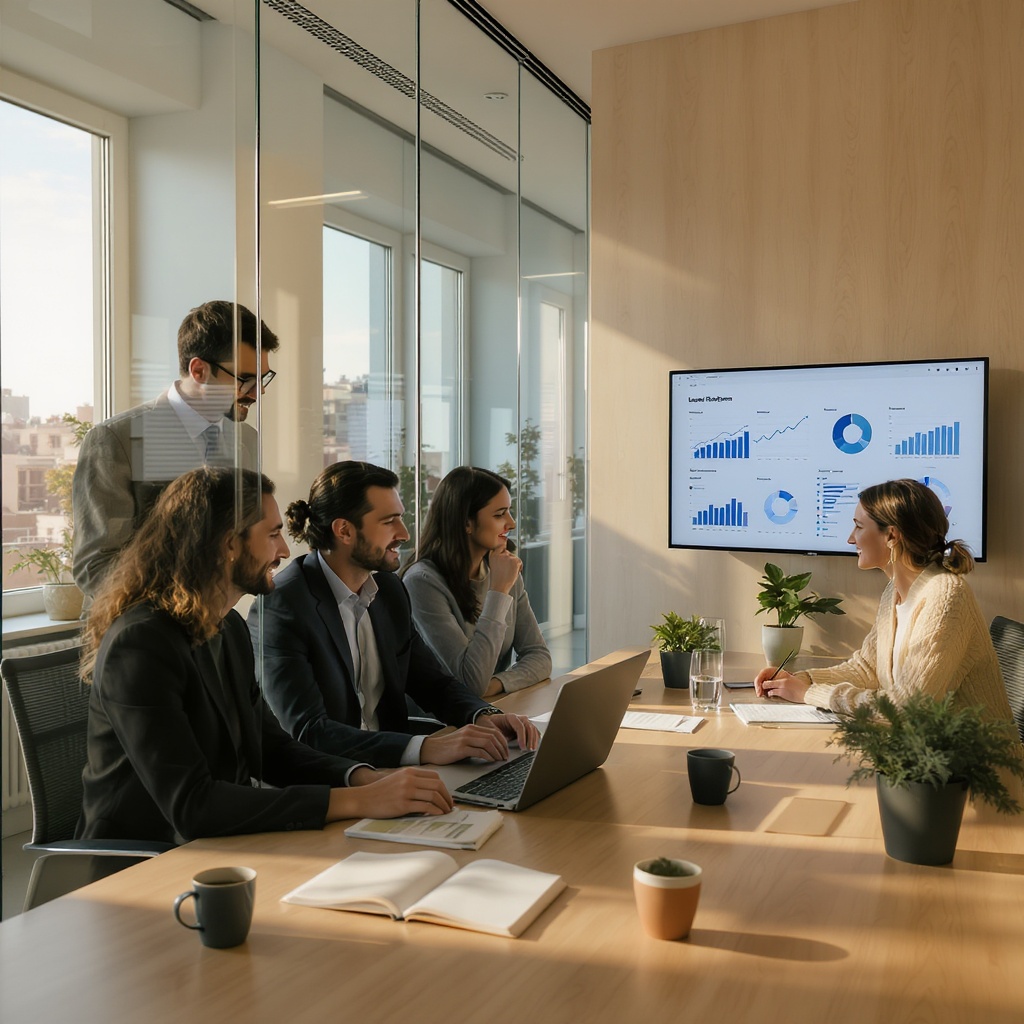 Italian marketing agency team