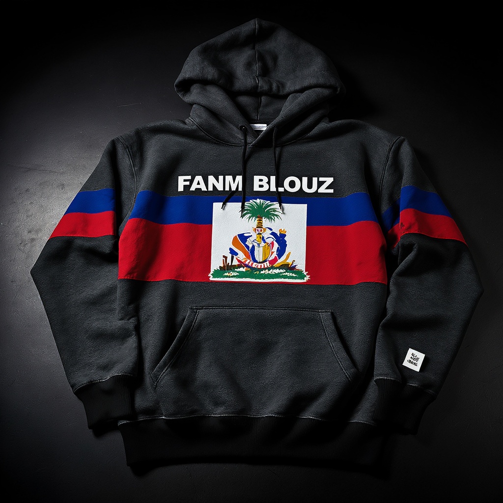 ZOE KILTI Fanm Blouz Heavyweight Hoodie