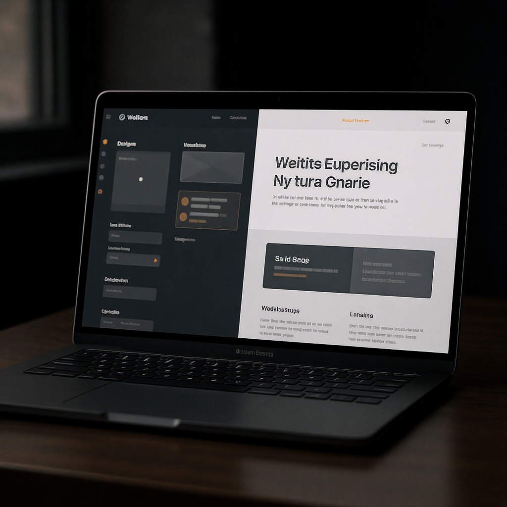 Website being built in real time