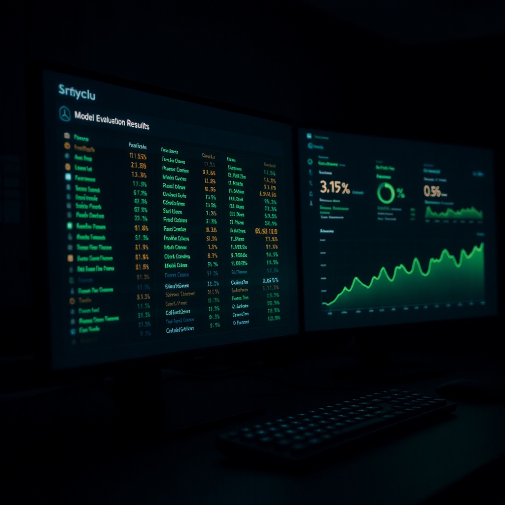 AI benchmark monitoring dashboard