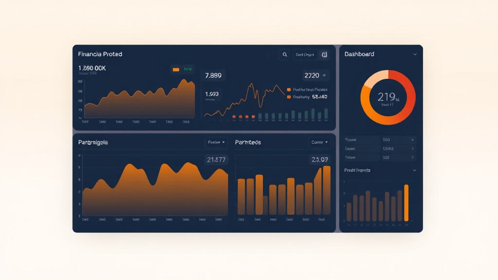 Financial charts and analytics