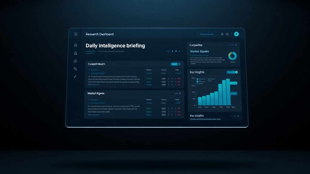 Intelligence briefing preview