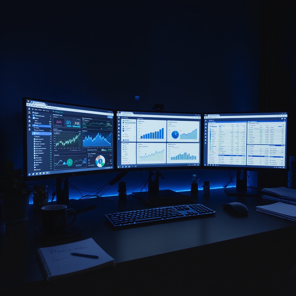 AI accounting workspace