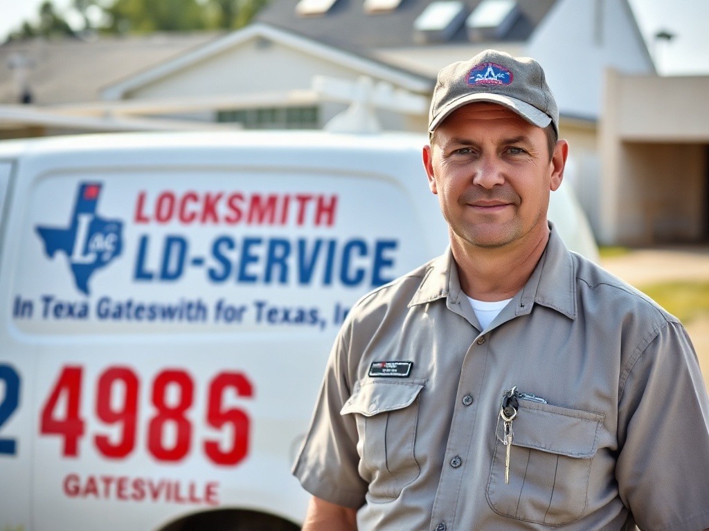 LockRunner service van in Gatesville, Texas