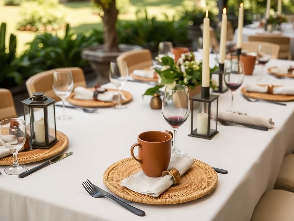 Outdoor Garden tablescape kit