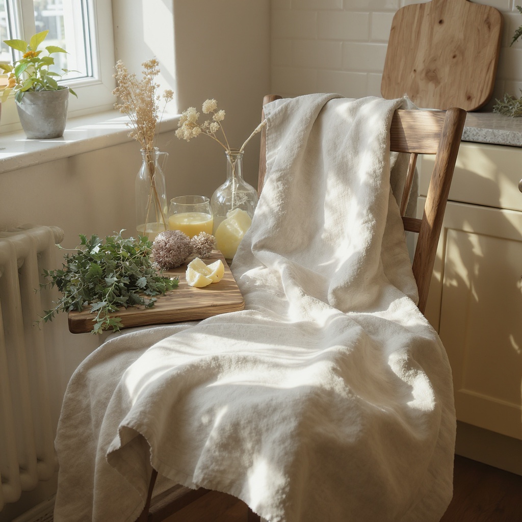 MagicLinen — Linen Bib Apron (European Flax)