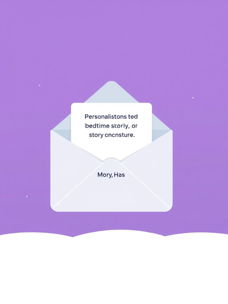 Personalized story in your inbox