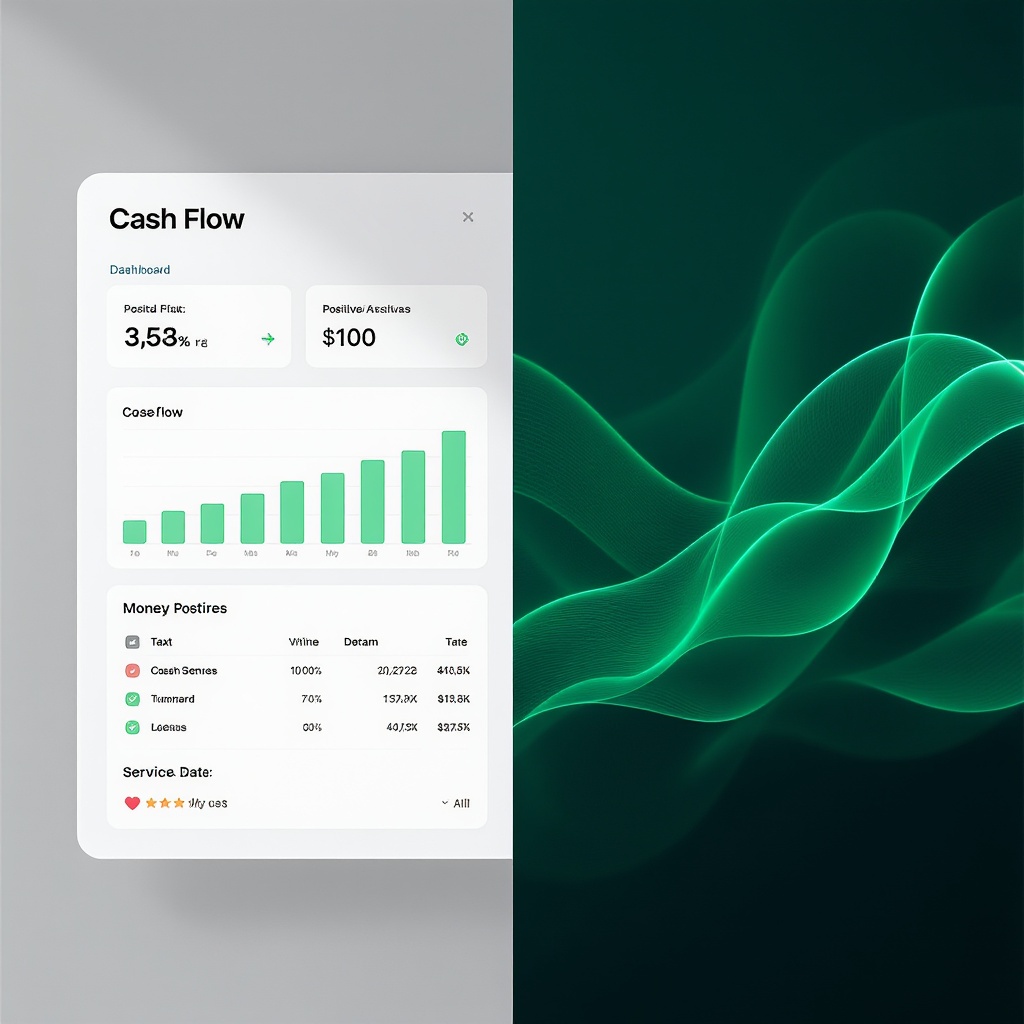 LedgerLoop dashboard showing financial overview