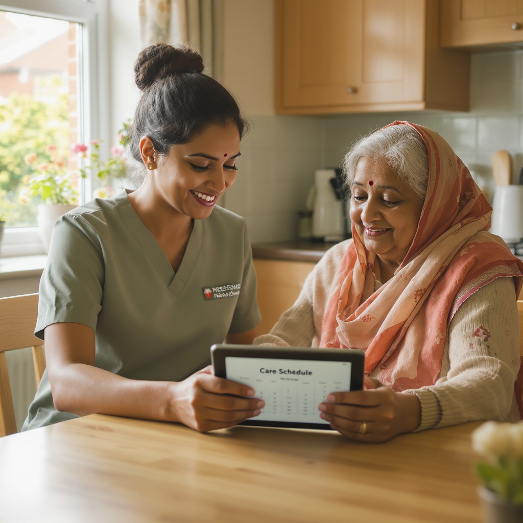 WiFi sensing monitoring a care home living room