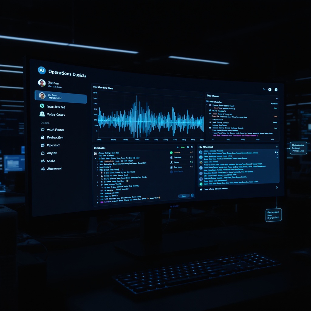 AI operations dashboard