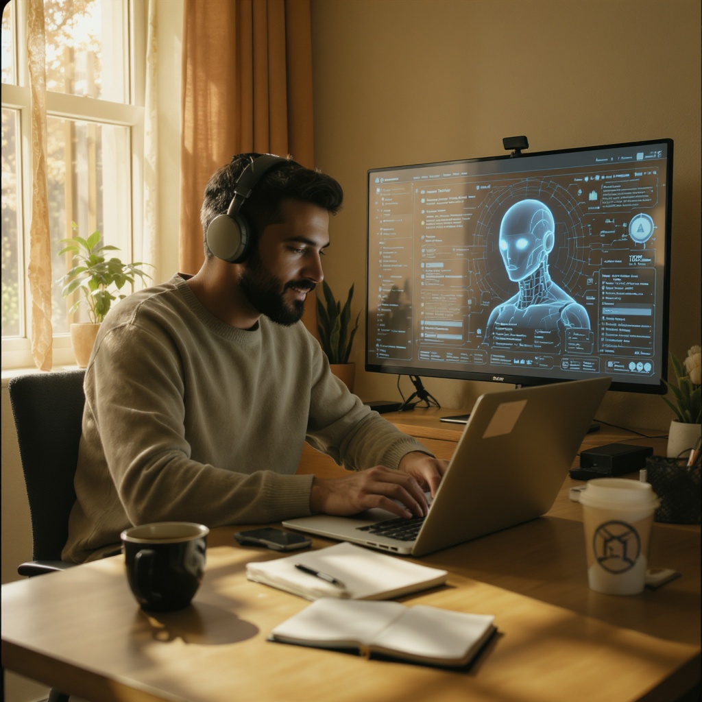 Solo founder working with AI agent
