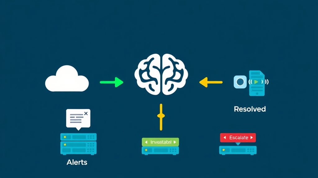 Alert triage flow