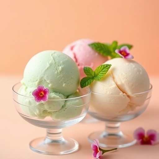 Artisan gelato scoops