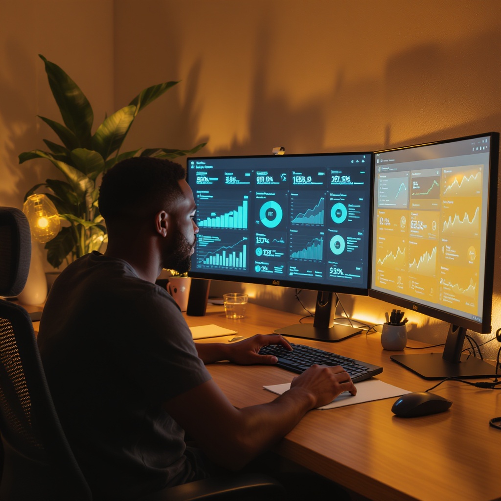 BerleyData founder at work