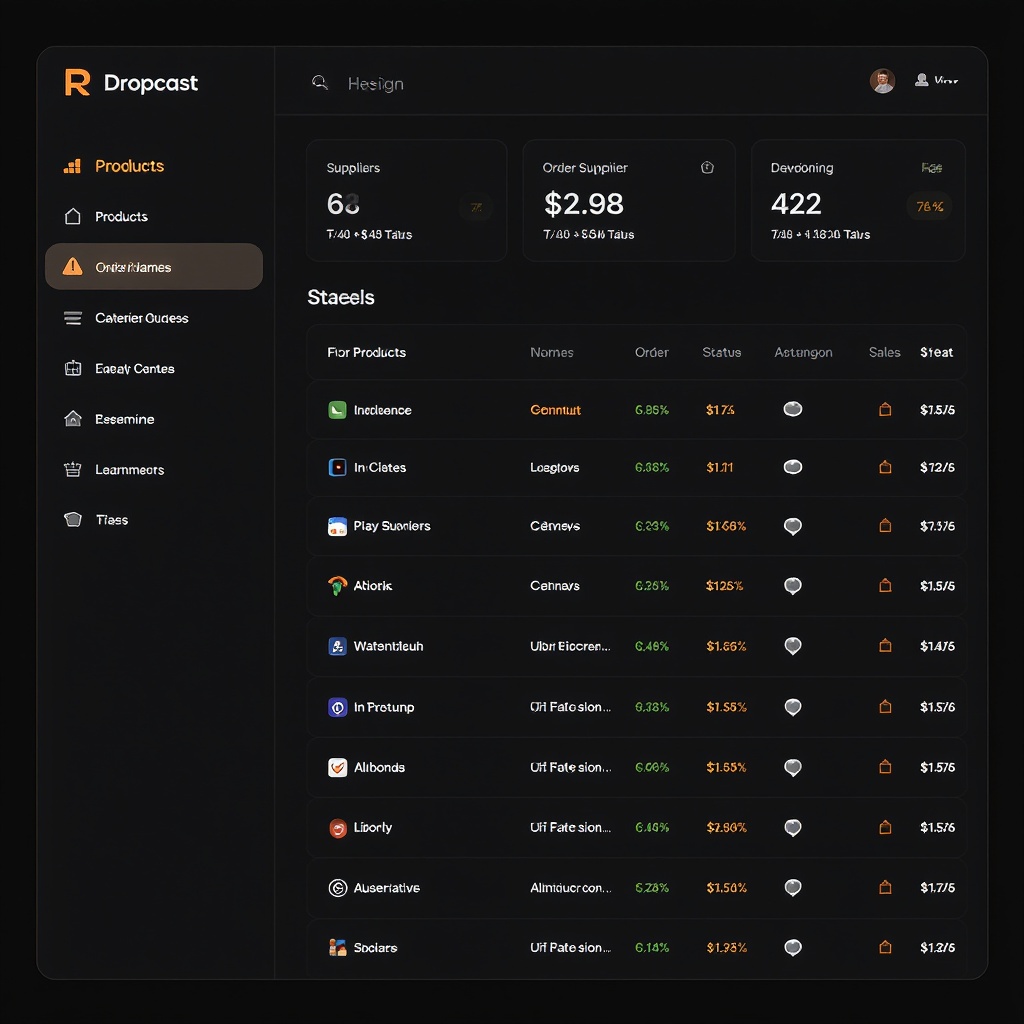DropBase store dashboard