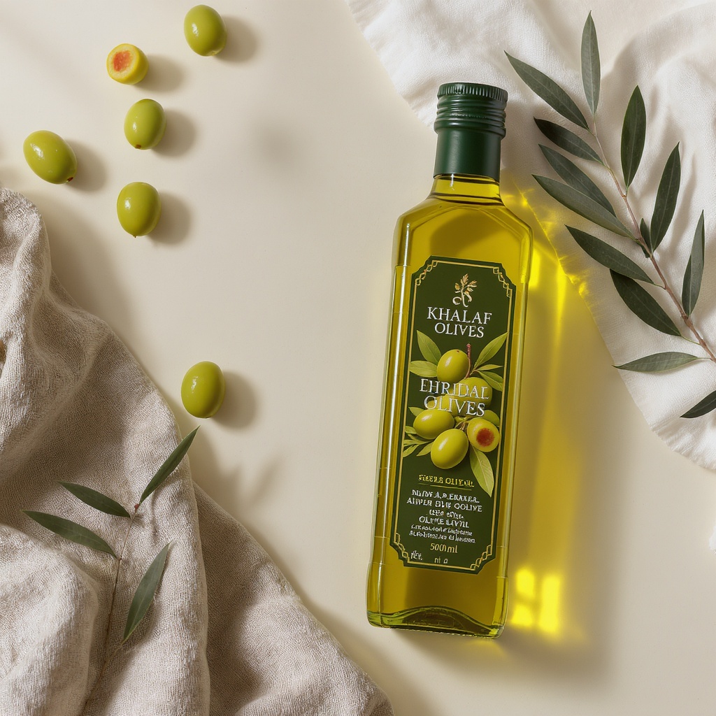 Khalaf Olives 500ml extra virgin olive oil