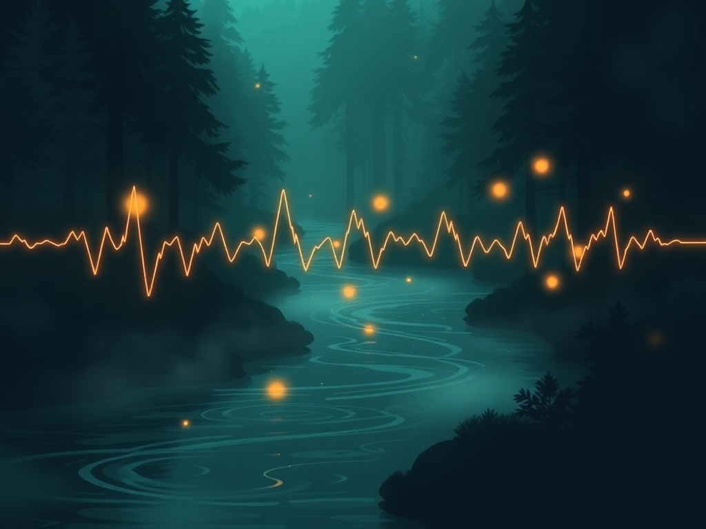 Abstract health data visualization