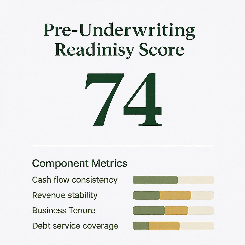 Readiness score dashboard