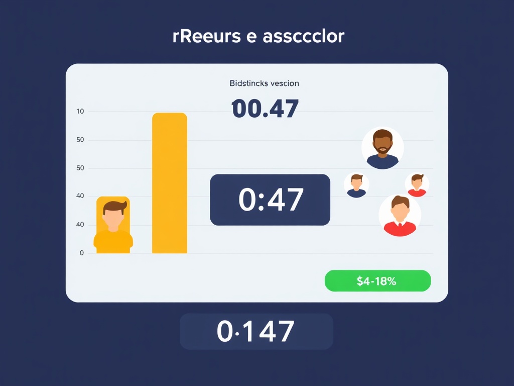 Reverse auction interface