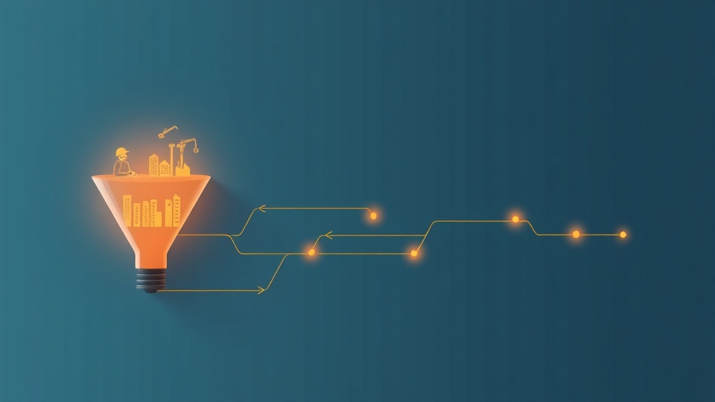 Pipeline funnel visualization