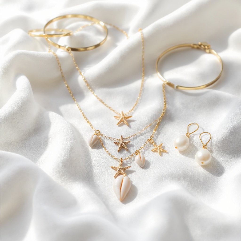 Shell Path Necklace