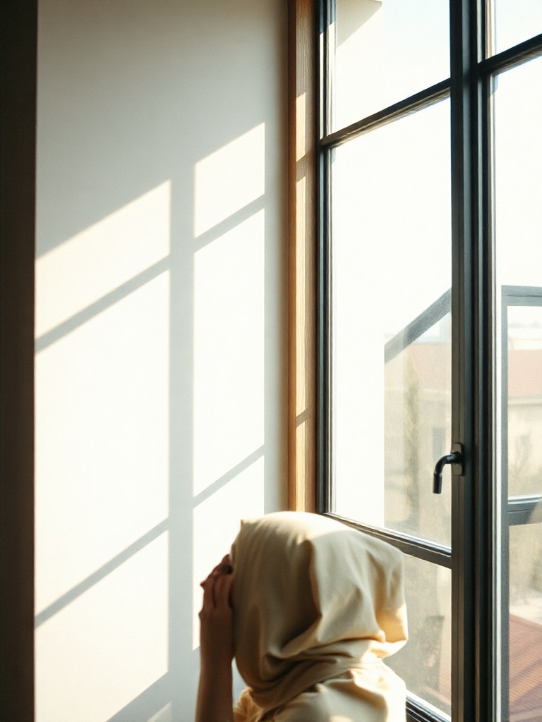Service brand — human, cinematic frame