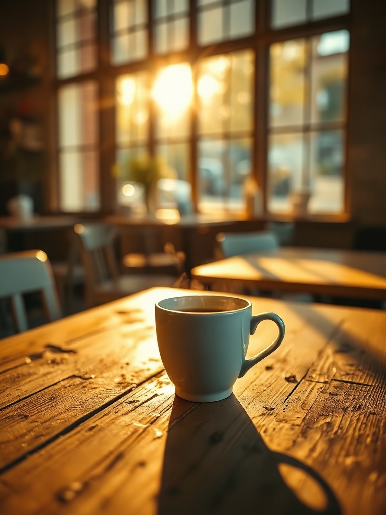 Artisan product cinematic frame — natural window light