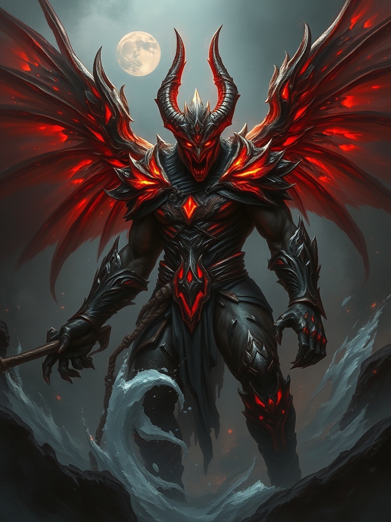 Crimson Archon — Berserker legendary card in Shadow Realms