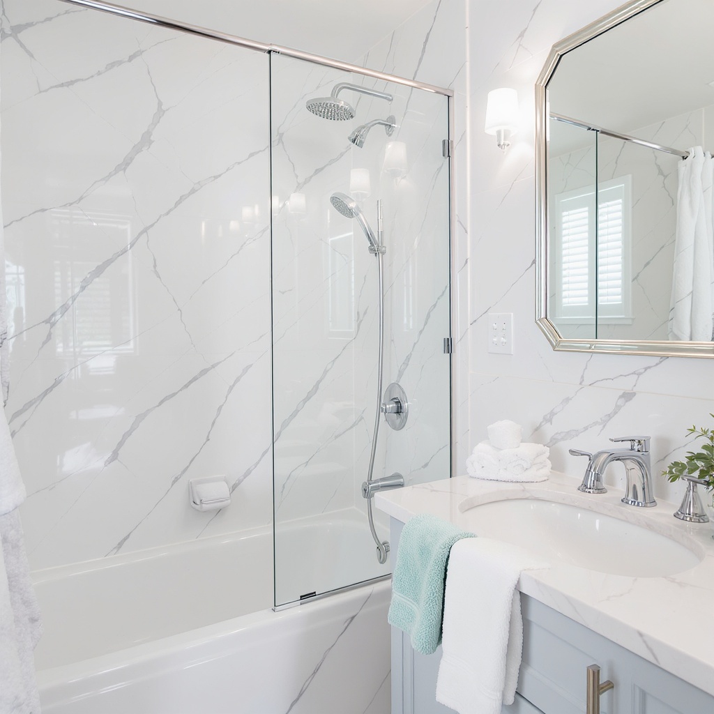 Sparkling bathroom