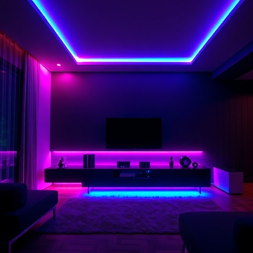 Smart LED Glow Strip ambient room lighting