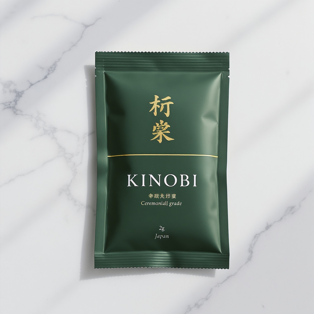 Kinobi ceremonial matcha sachet