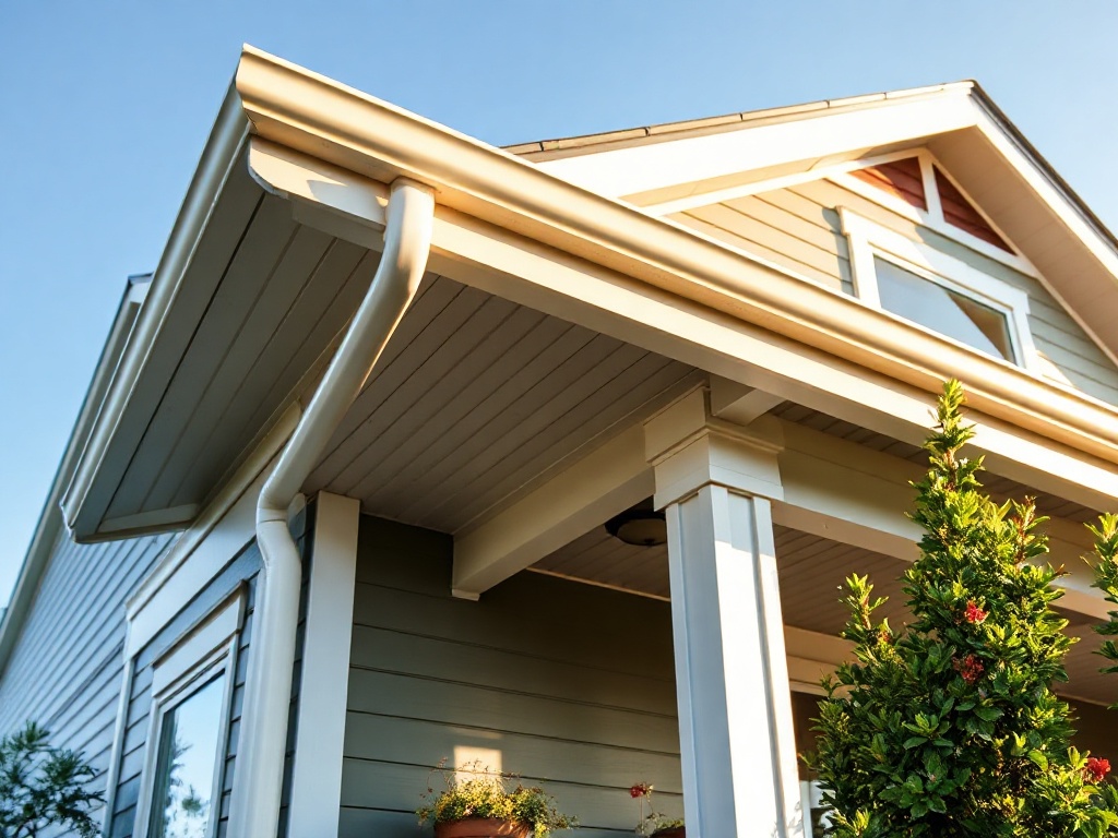 Milwaukie home — full gutter replacement