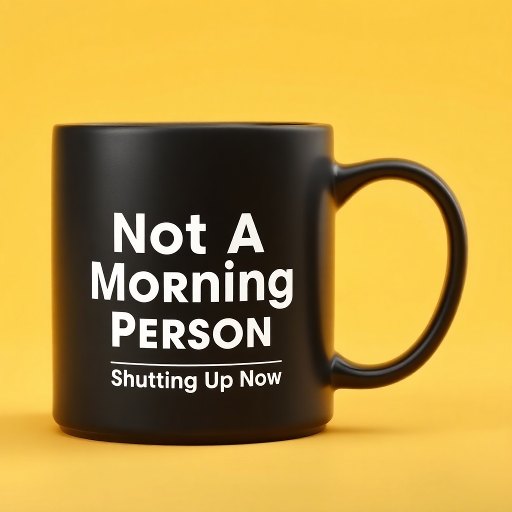 Not A Morning Person. Shutting Up Now.