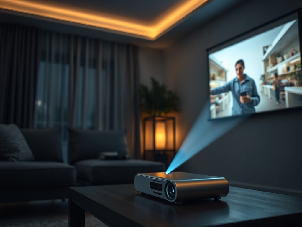 Mini Portable Projector photo 2