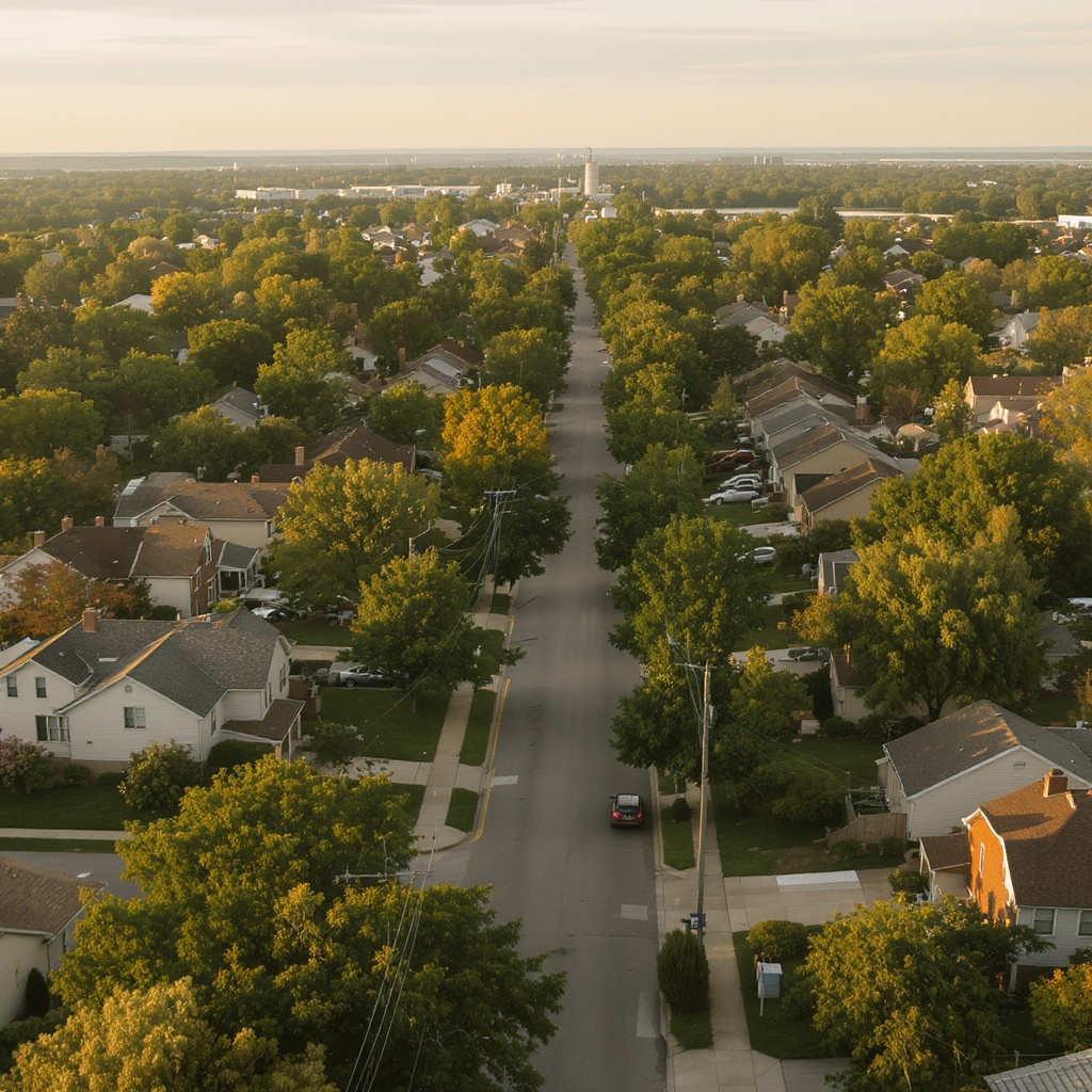 Louisville residential neighborhood