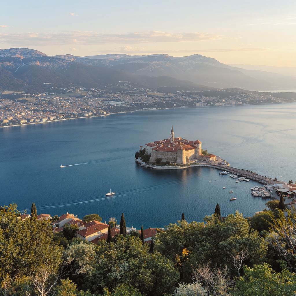 Panoramica del Lago di Garda con Sirmione