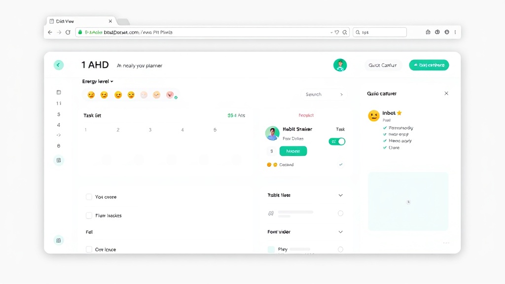 ADHD Life OS — Daily Planner, Habit Streaks, and Quick Inbox