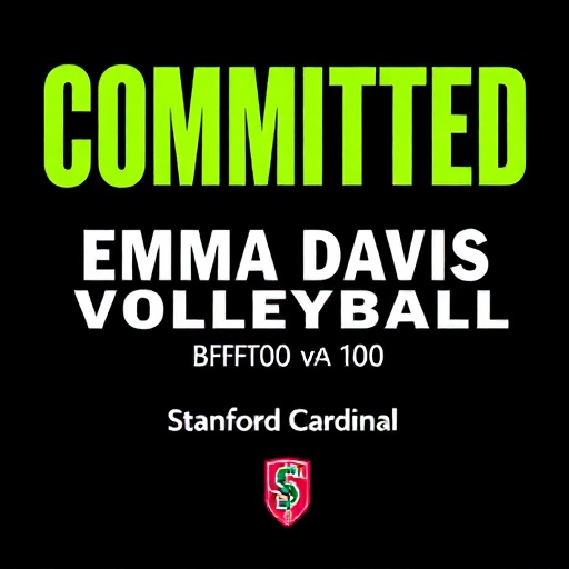 Emma Davis Volleyball Commitment — Stanford Cardinal