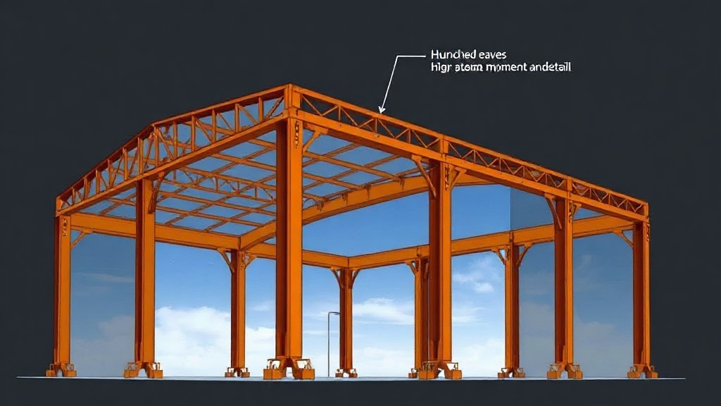 Industrial Portal Frame — 36m Span
