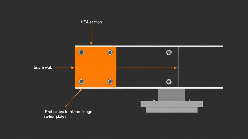 Bolted Extended End-Plate Moment Connection