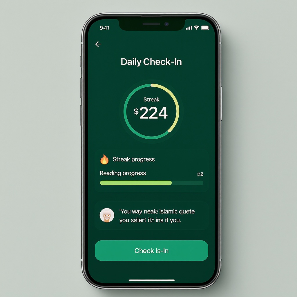 Wird daily check-in and streak tracking