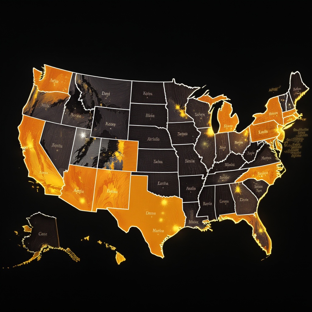 US map