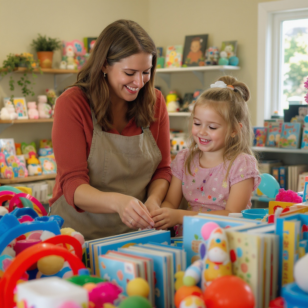 Family-friendly shopping at Cece's Garage